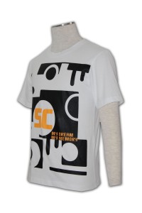 T161 t恤製作 t-shirt designs t恤燙畫 訂製t-shirt公司    白色  好看 t 恤 不 透 白 t